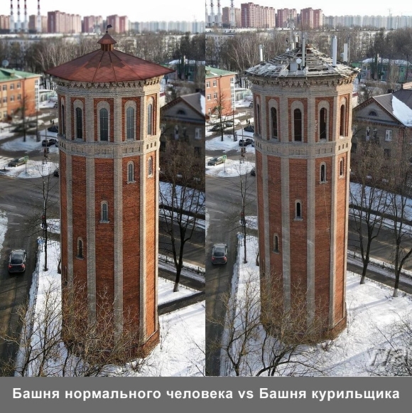 Старинная водонапорная башня