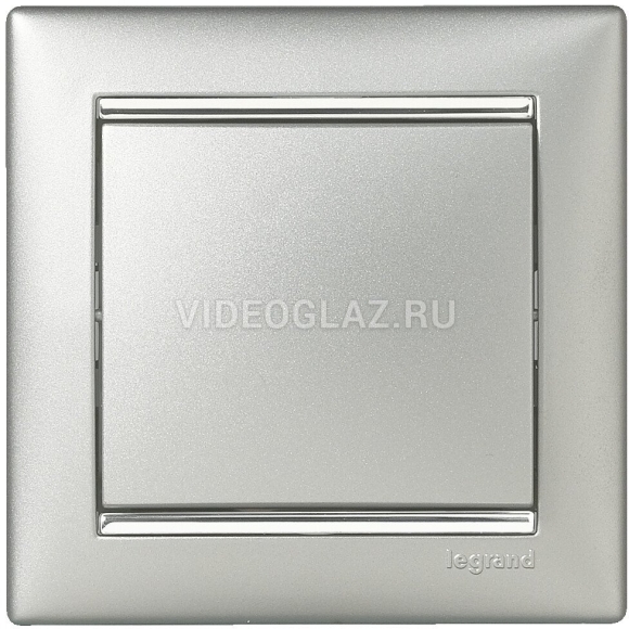 Розетка Legrand Valena алюминий