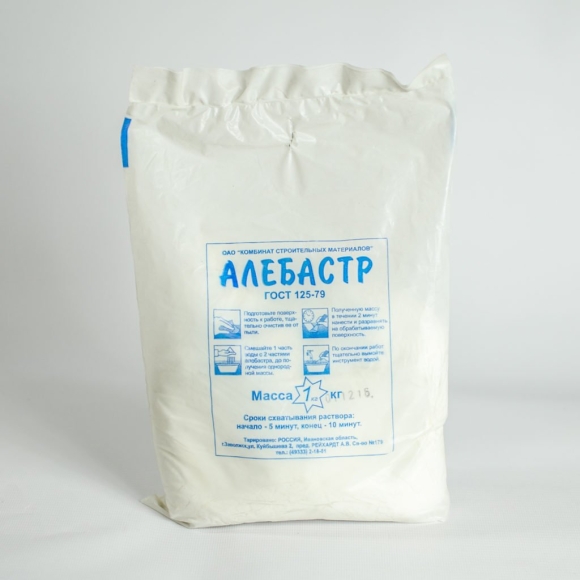 Шпаклевка алебастр
