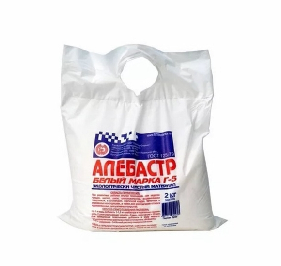 Material stroitelstvo Gips vector