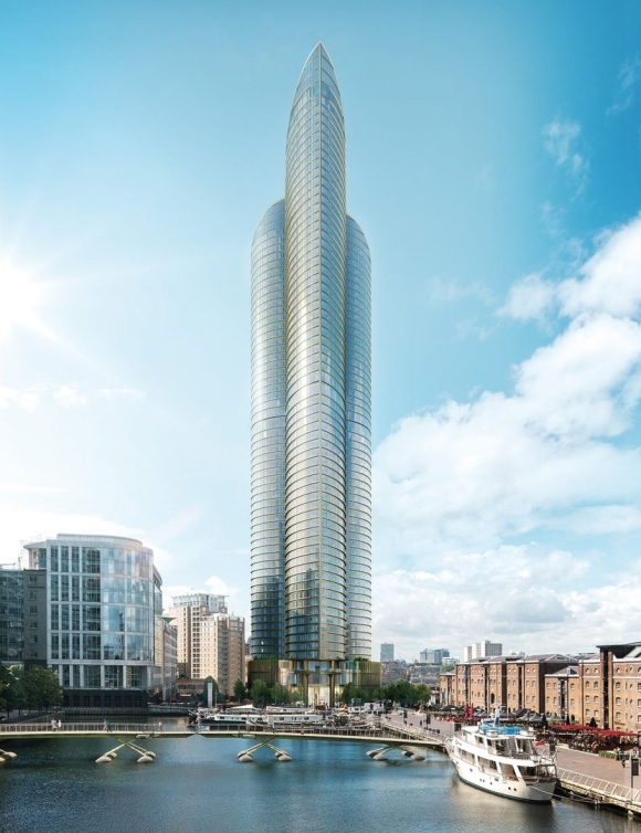 Spire London небоскреб в Лондоне