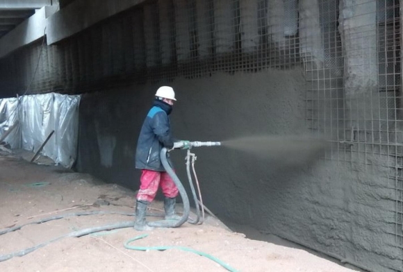 Токопроводящий бетон Shotcrete