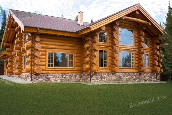 Сибирский кедр элитный сруб