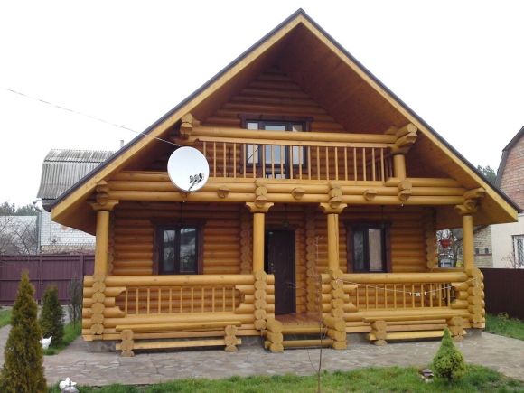 Мордовский сруб