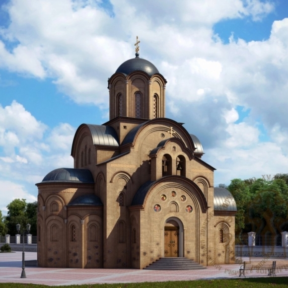 Новокузнецк Сосновка храм иконы Божьей матери архитектура