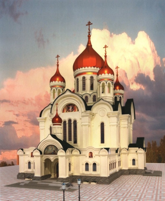 Храм Александра Невского Княжье озеро