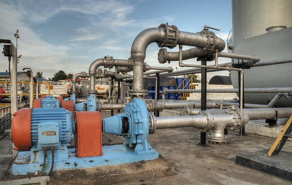 Насосная станция для внутрипарковой перекачки нефти