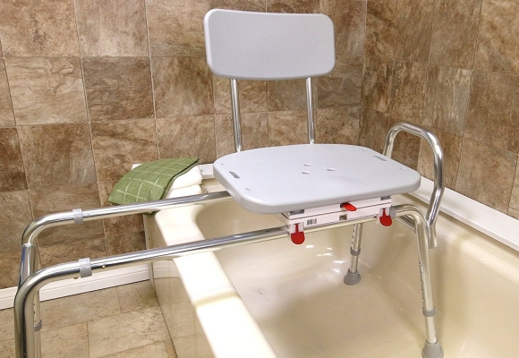 Swivel Seat Sliding Bath transfer Bench