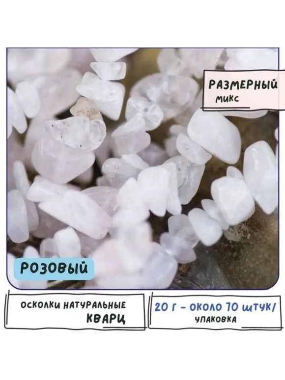 Габитус осколка кварца