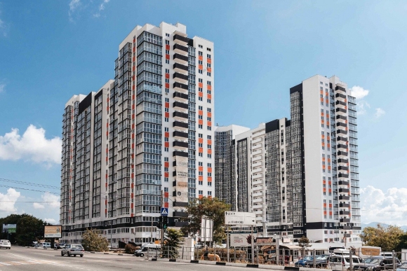 Новороссийск облака улица Куникова