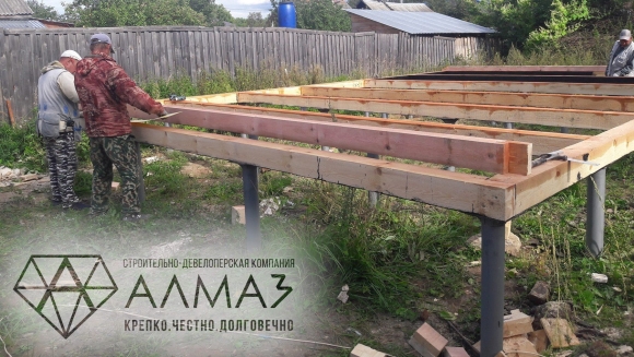 Высота жб сваи над землей для каркасного дома минимальная
