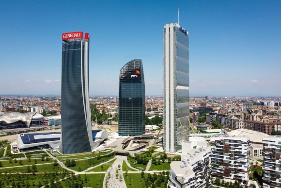 Башня generali в Милане