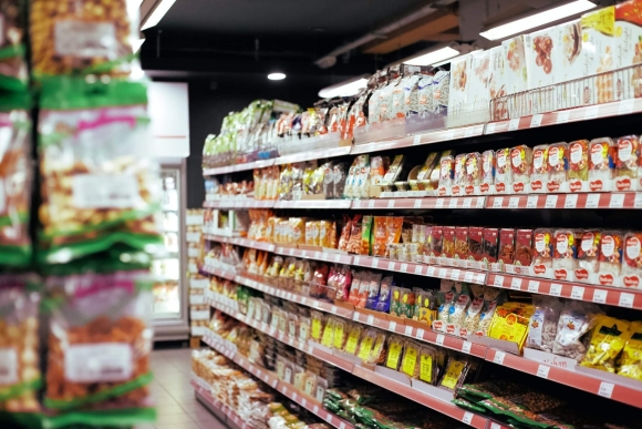 Прилавок с продуктами