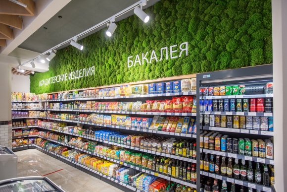 Интерьер супермаркета