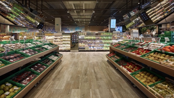 Продукты в супермаркете
