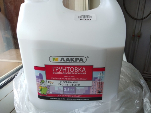 Грунтовка против плесени и грибка