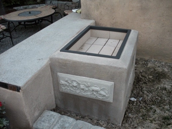 Барбекю из шлакоблока