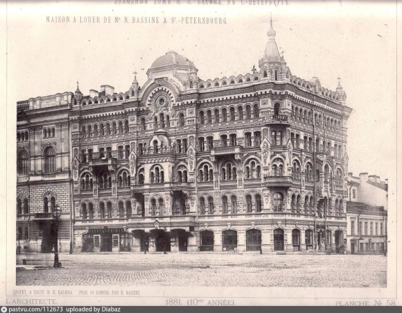 Дом архитектора Басина в СПБ