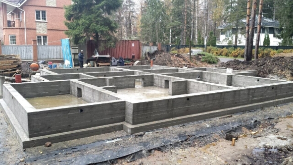 Фундамент монолит жб