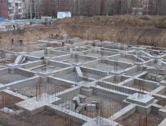 Фундамент монолит жб