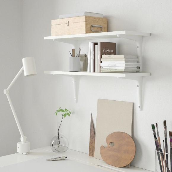 Полка настенная бургульт ikea