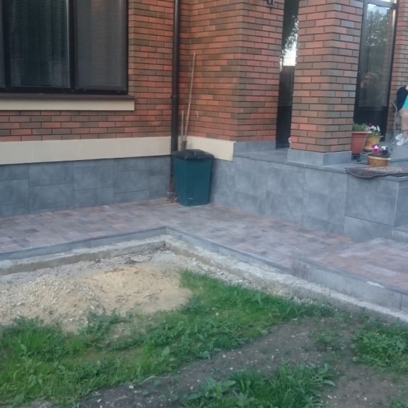 Отделка фундамента