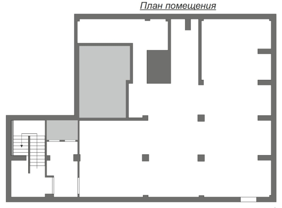 План помещения комнаты