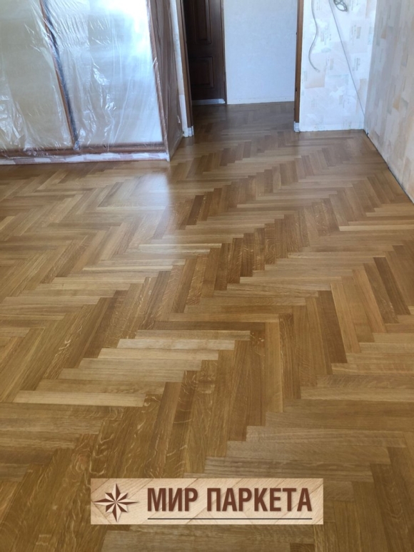 Укладка штучного паркета