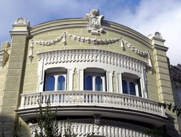 Ампир фасад архитектура