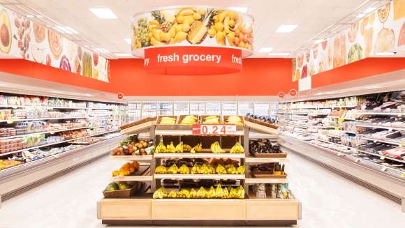Фон для продуктового магазина