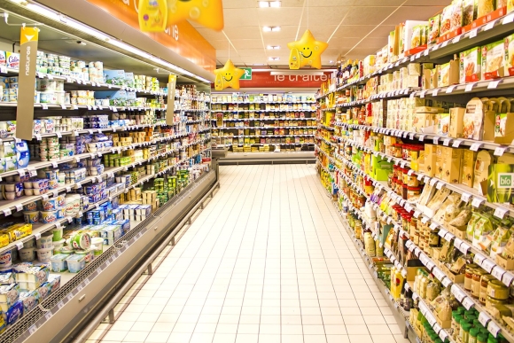 Продуктовый магазин внутри