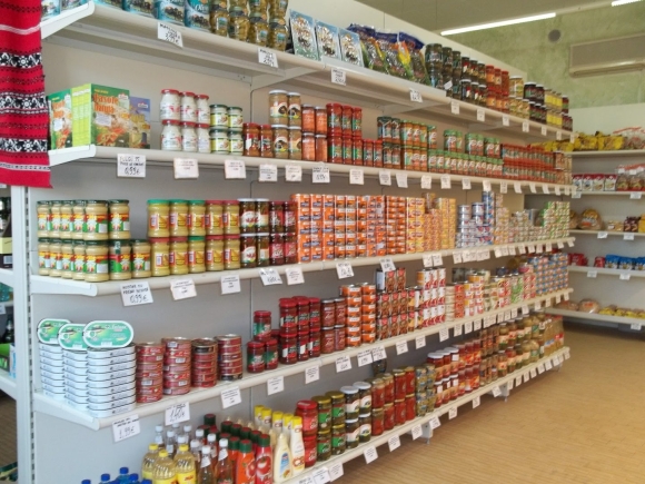 Ассортимент продуктового магазина