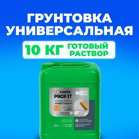 Грунтовка Лакра Prof it акриловая универсальная