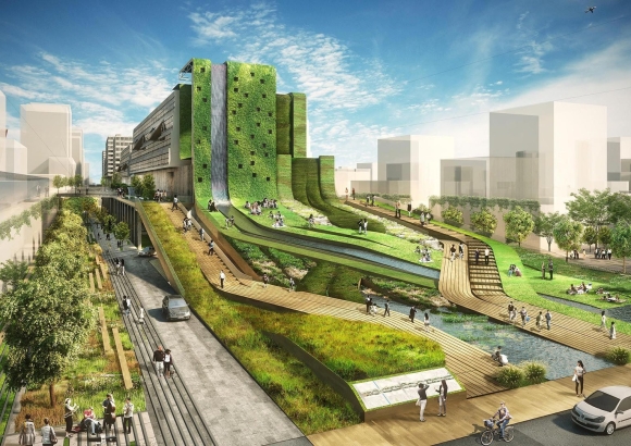 High line парк ландшафтный урбанизм
