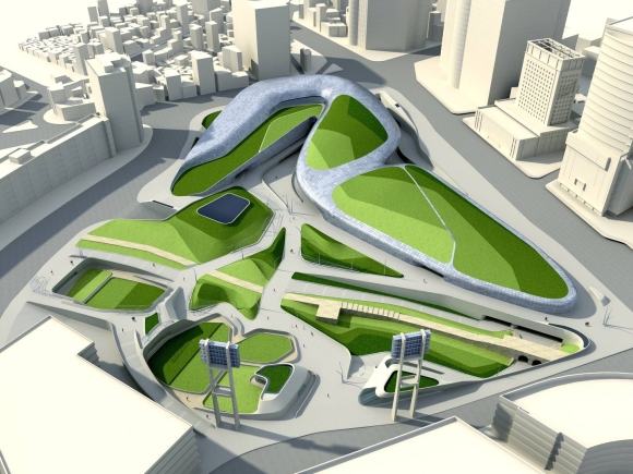 Dongdaemun Design Plaza Заха Хадид