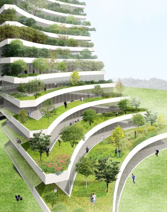Eco Futurism архитектура