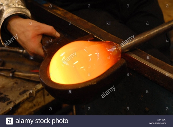Плавление стекла