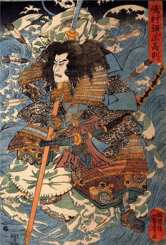 Утагава Куниёси Samurai