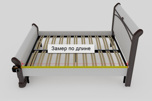 Замер кровати под матрас