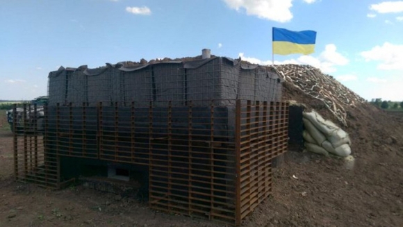 Оборонительные сооружения на Донбассе