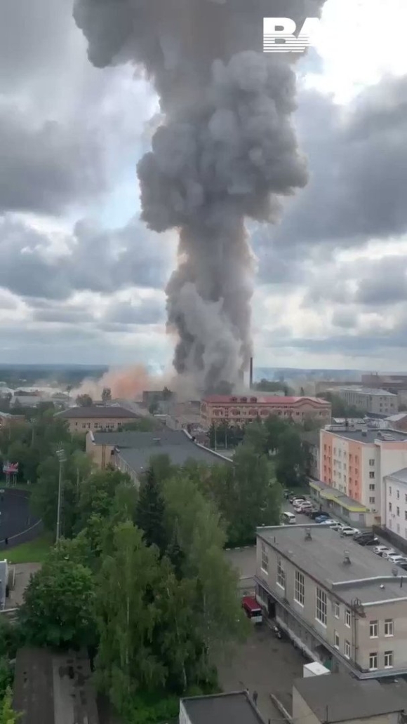 Взрыв на складе Сергиев Посад