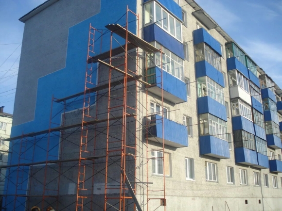 Фасады многоквартирных домов