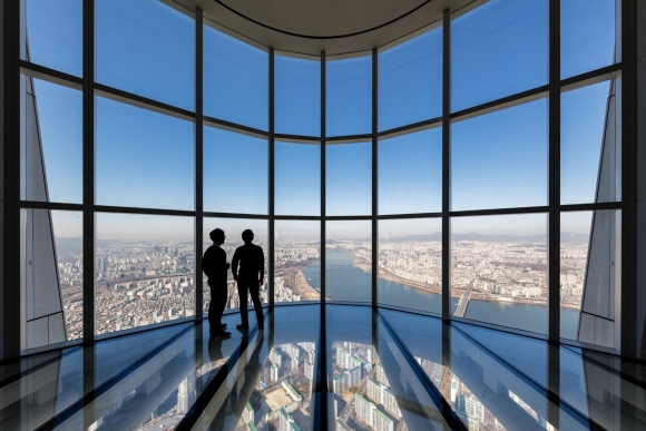 Lotte World Tower смотровая площадка