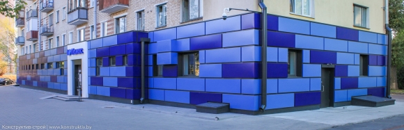 Фасадные кассеты МЕТАЛЛПРОФИЛЬ