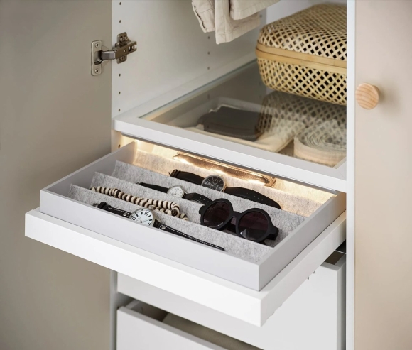 Выдвижная полка ikea komplement