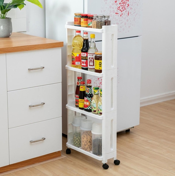 Органайзер выдвижной напольный Этажерка Kitchen Organizer