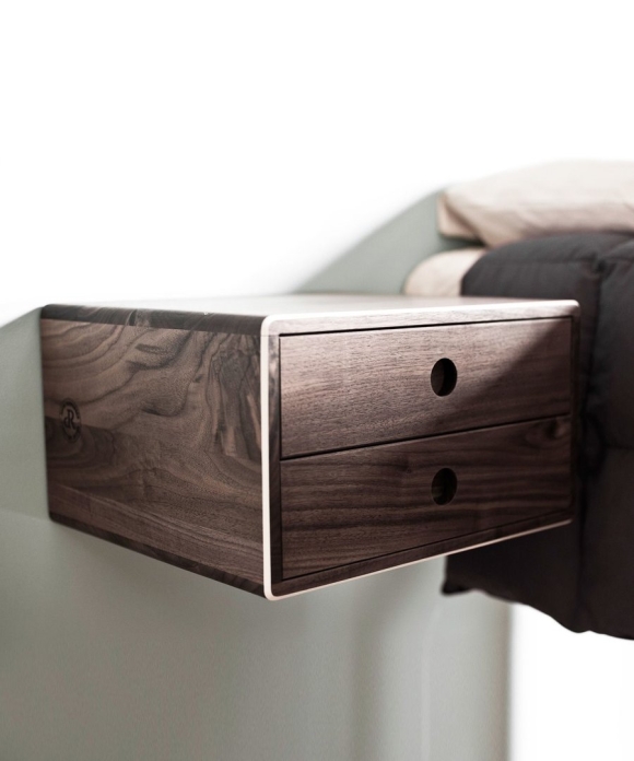 Прикроватная тумба Cortez Charcoal Floating Nightstand