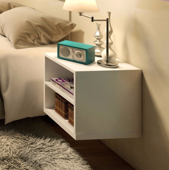 Прикроватная тумба Cortez Charcoal Floating Nightstand
