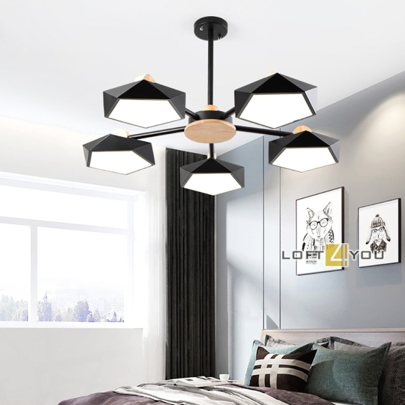 Люстра Rainer Chandelier Black
