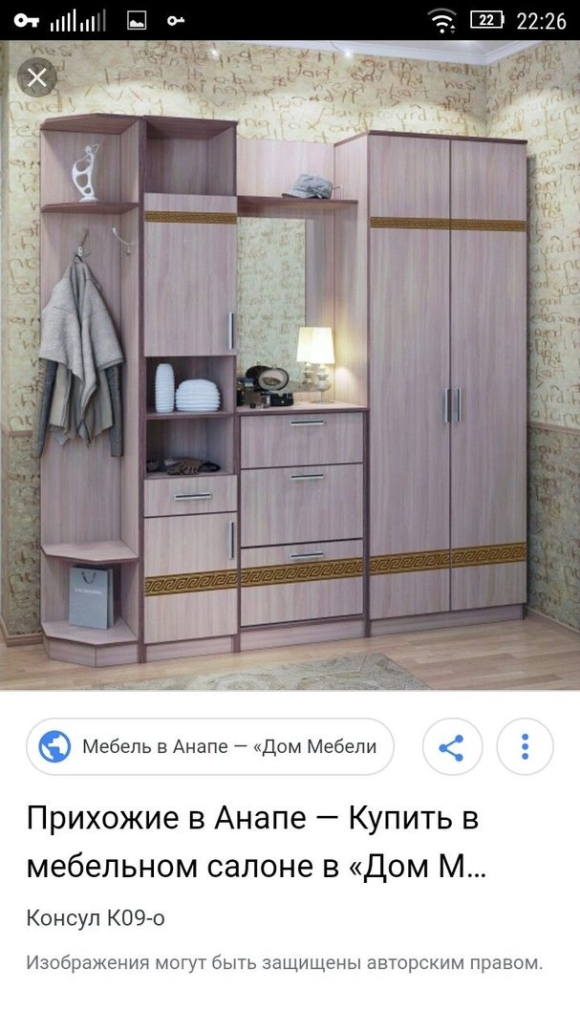 Прихожая Елизавета Артис